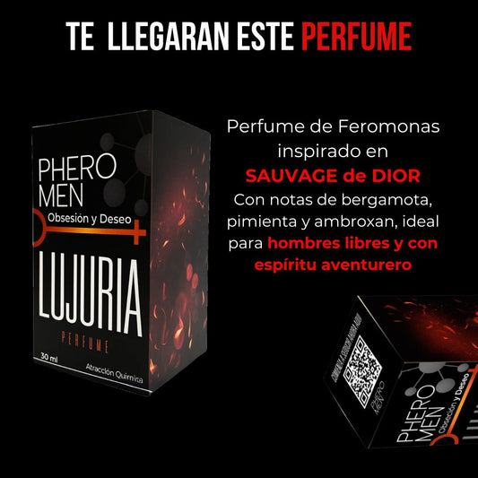 Perfume Pheromen LUJURIA ATRACCIÓN